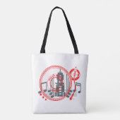 Sessies muziektherapie tote bag (Achterkant)