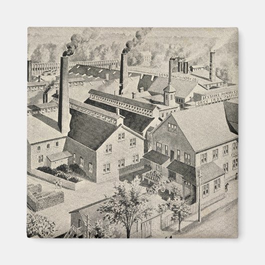 Sessions Foundry Co Magneet (Voorkant)