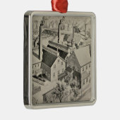 Sessions Foundry Co Metalen Ornament (Rechts)