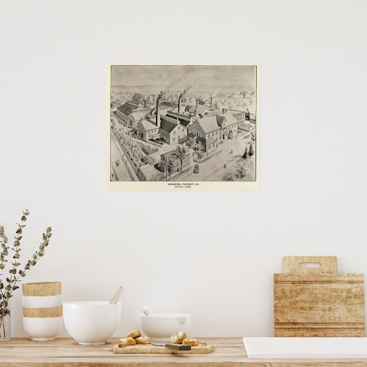 Sessions Foundry Co Poster (Keuken)