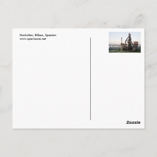 Sestao Briefkaart (Achterkant)