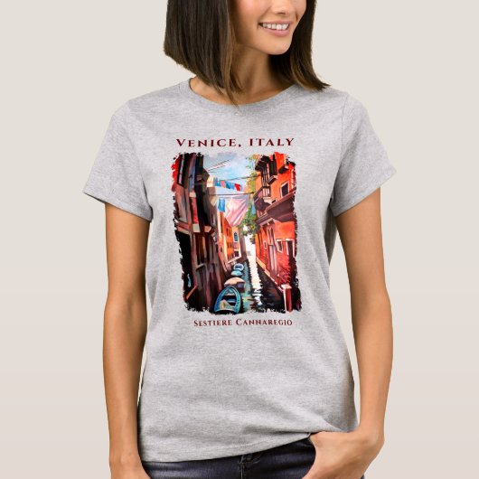 Sestiere Cannaregio | Venetië, Italië T-Shirt (Voorkant)