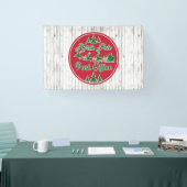 Sestive North Pole Post Kantoor kerst Spandoek (Beurs)