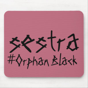 Sestra #Orphan Zwart van tv-show Muismat