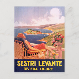 Sestri Levante, Ligurische Riviera, Italië Briefkaart