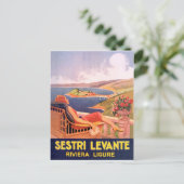 Sestri Levante, Riviera Ligure, Italië Briefkaart (Staand voorkant)