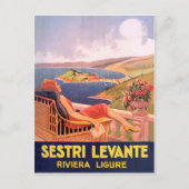Sestri Levante, Riviera Ligure, Italië Briefkaart (Voorkant)