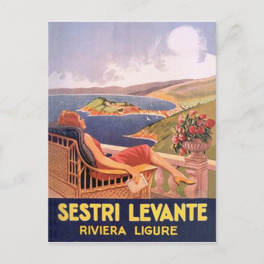 Sestri Levante, Riviera Ligure, Italië Briefkaart (Voorkant)