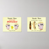 Set 14 x 11 Art Prints bioscoopconcessie (Voorkant)
