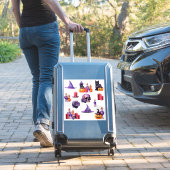 Set 1 Halloween Kleurrijke Custom-Cut Vinyl Sticke Sticker (Koffer Insitu)