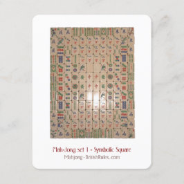 Set 1 – symbolisch vierkant – verklarende kaart