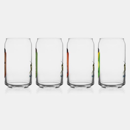 Set 2 "Soda" Drinkware Set Kan Glas (Links)