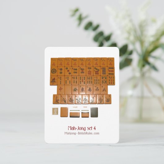 Set 4 – Toelichtingskaart Kaart (Staand voorkant)