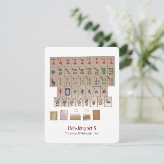 Set 5 - Toelichting Kaart (Staand voorkant)