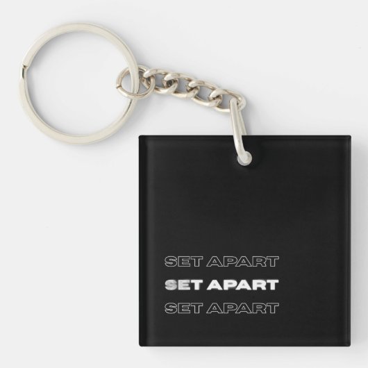 Set Apart Christian – Faith Keychain (voorkant)