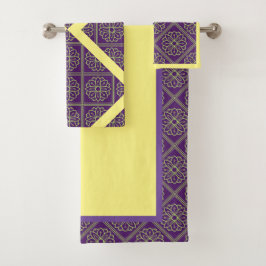 Set asciugamani bagno Badkamer Handdoek Set