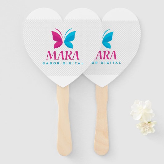 Set de Abanicos Sabor Digital Mara Handwaaier (Voorkant en achterkant)