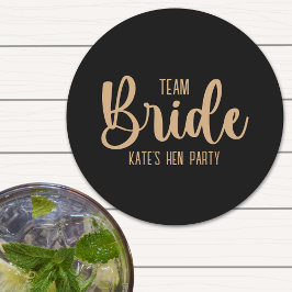 Set de etiquetas para alimentos y bebidas ronde kartonnen onderzetter