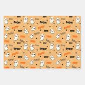 Set de hojas de papel de regalo Booo! Inpakpapier Vel (Voorkant 3)