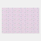 Set de hojas de papel de regalo festivas inpakpapier vel (Voorkant 3)