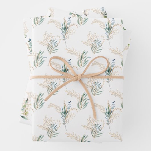 Set de hojas de papel de regalo inpakpapier vel (In situ)