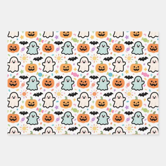 Set de hojas de papel de regalo Magia Espeluznante Inpakpapier Vel (Voorkant 2)