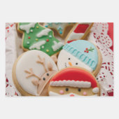 Set de hojas de papel de regalo Navidad Inpakpapier Vel (Voorkant 3)