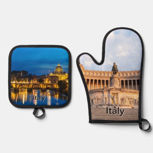 Set De Manoplas Italy kitchen accessories (Voorkant)