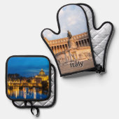 Set De Manoplas Italy kitchen accessories (Voorkant / Achterkant)