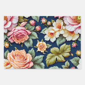  Set de papel para envolver regalos Inpakpapier Vel