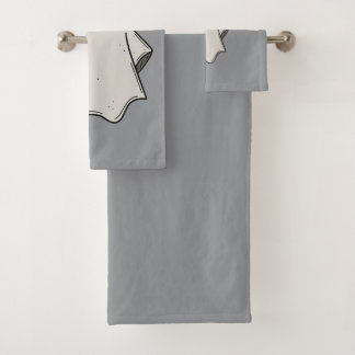 Set de Toallas con Fantasma Aesthetic Bad Handdoek