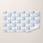 Set de toallas Elefante Mandala Azul Bad Handdoek (Handdoek)