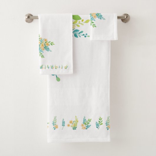 Set de toallas "Flores del campo" Bad Handdoek (Insitu)