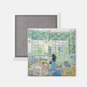 Set design voor Ibsen's toneelstuk 'Little Magneet (Voorkant / Achterkant)