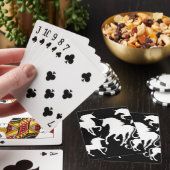 set eenhoorns pokerkaarten (Insitu)