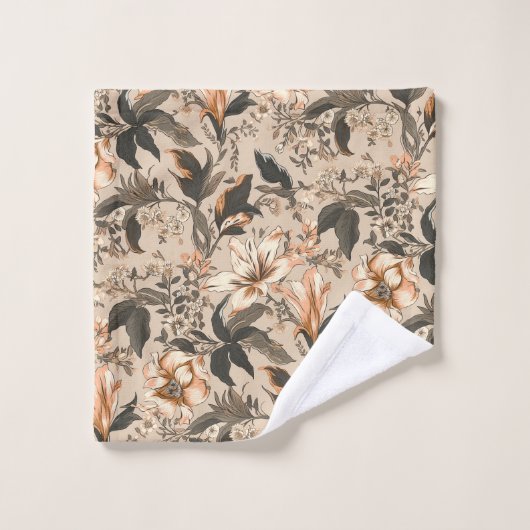 set handdoekjes met flesjes bad handdoek (Wasdoekje)