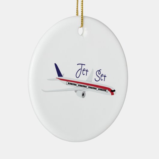 Set Jet Keramisch Ornament (Rechts)