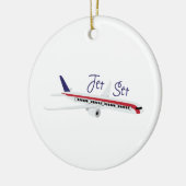 Set Jet Keramisch Ornament (Links)