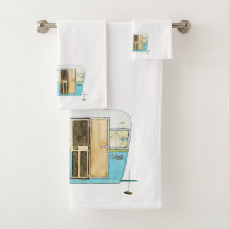 set keukenhanddoeken voor Camper Trailer Bad Handdoek