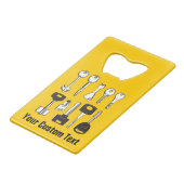 Set Keys Creditkaart Flessenopener (Voorkant Gekanteld)