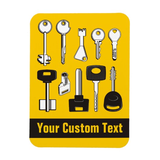 Set Keys Magneet (Verticaal)