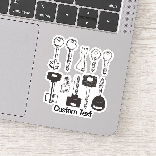 Set Keys Sticker (Detail)