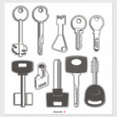 Set Keys Sticker (Vel)