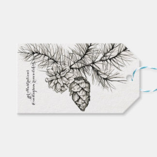 Set met levensmiddelen- en dranklabels cadeaulabel