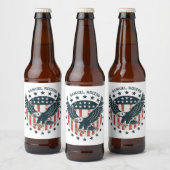 Set met voedsel- en dranklabels bier etiket (Flessen)