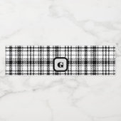 Set met voedseletiketten waterfles etiket (Enkel label)