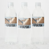 Set met voedselfiches en dranklabels waterfles etiket (Flessen)