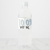 Set met voedselfiches en dranklabels waterfles etiket (Achterkant)