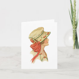 Set  Millinery Notecards [1B] Kaart