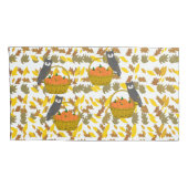 Set of 2 Autumn Pumpkins Fall Pillow Cases / Sham Kussensloop (Achterkant-Rechts)